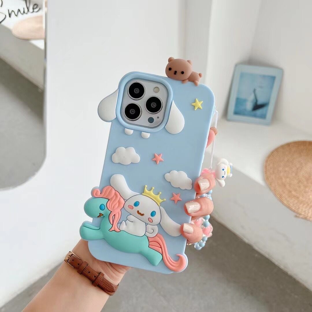 Cinamoroll On Unicorn Case