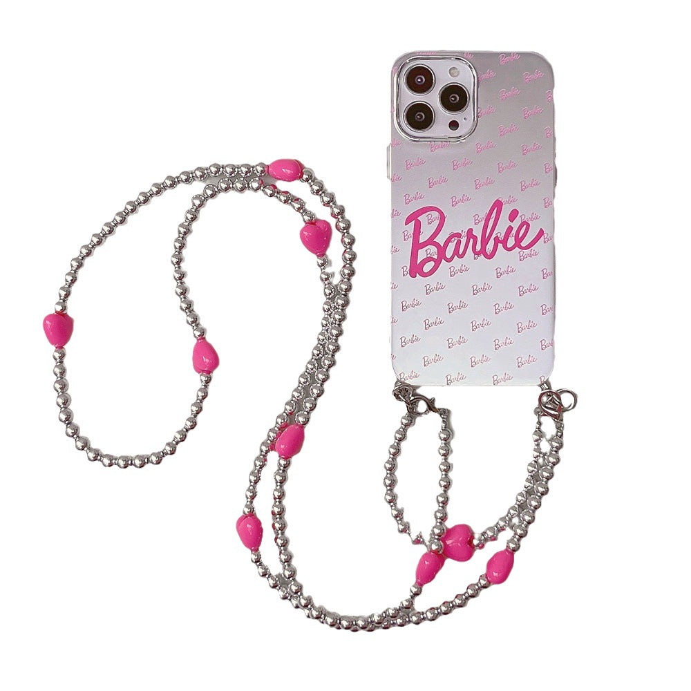 Barbie Crossbody Plated Case