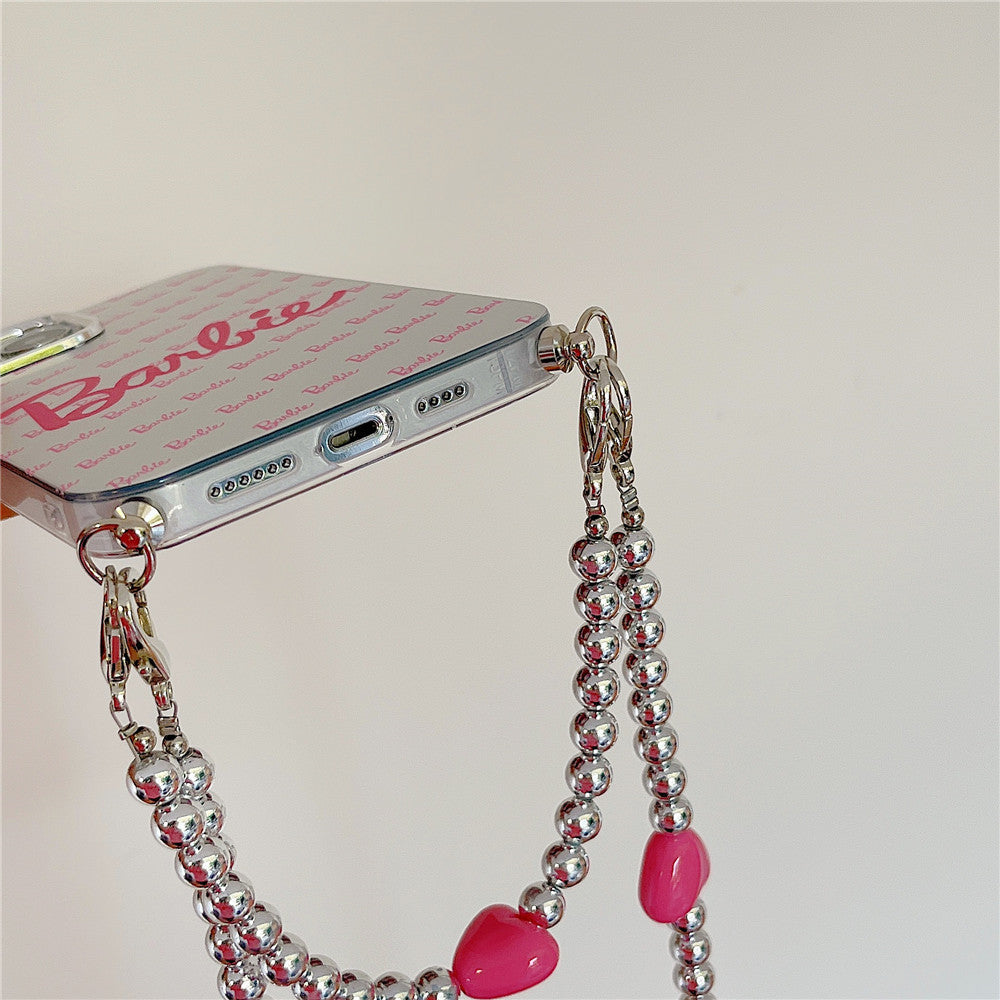 Barbie Crossbody Plated Case