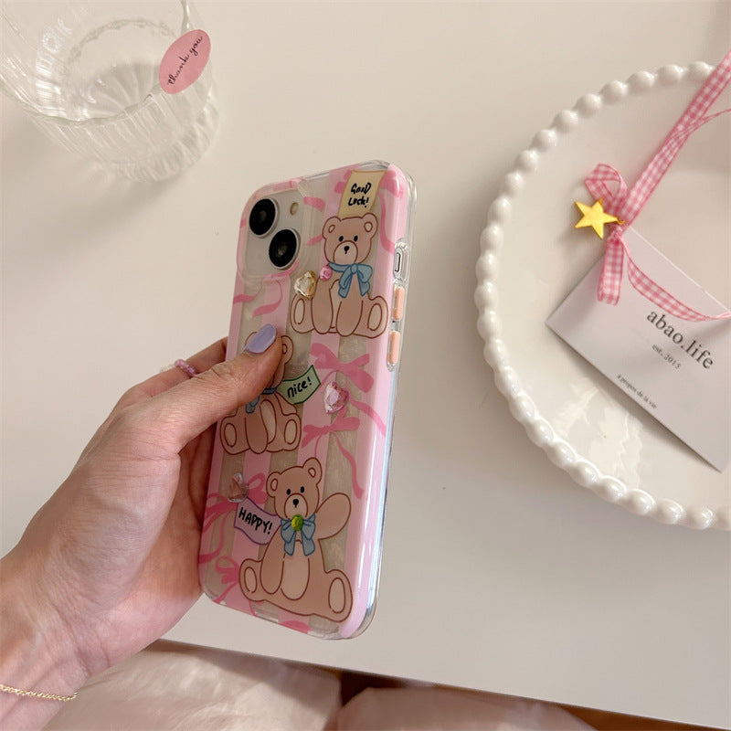 Ribbon Teddy Case