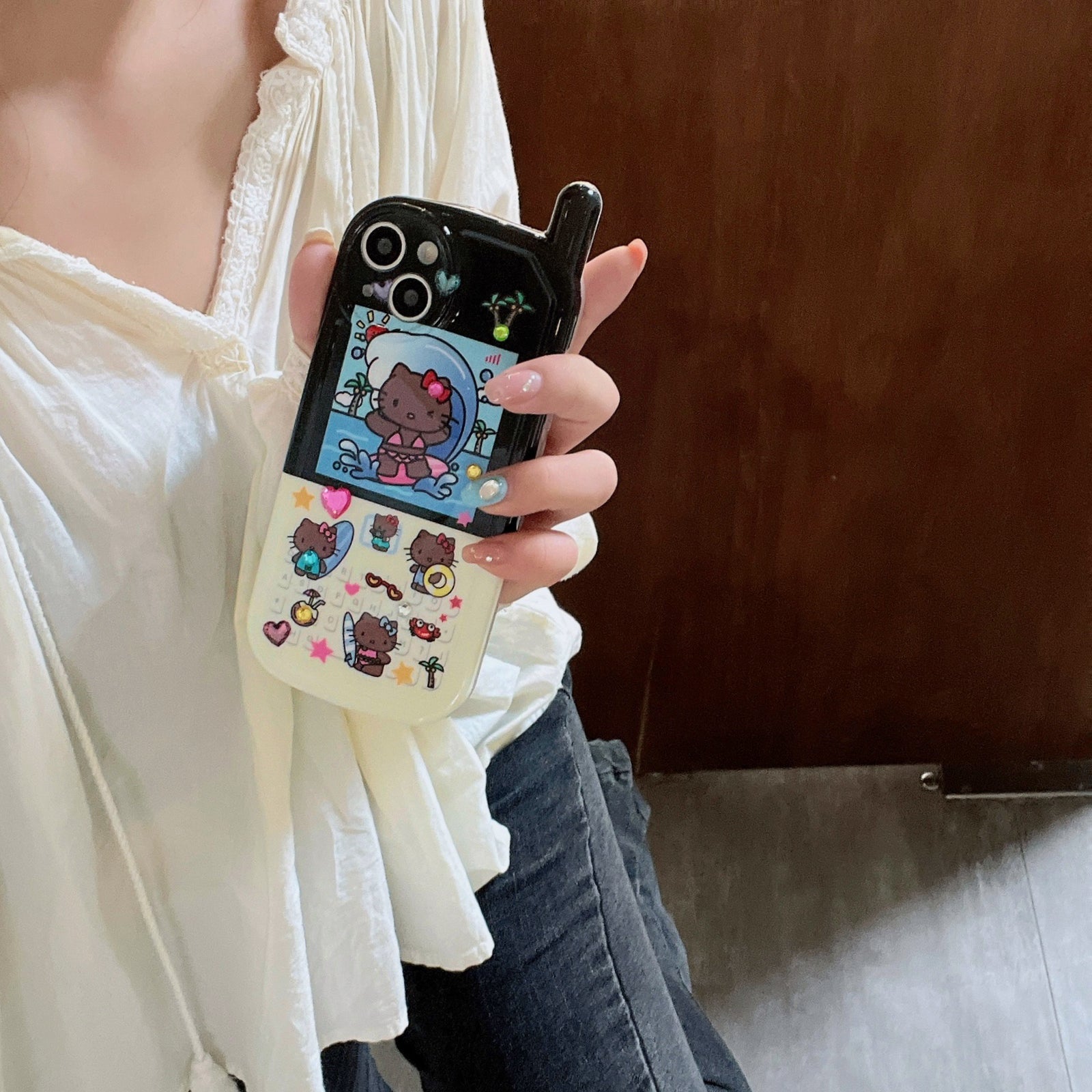 Summer Vacation Kitty Cellphone Case