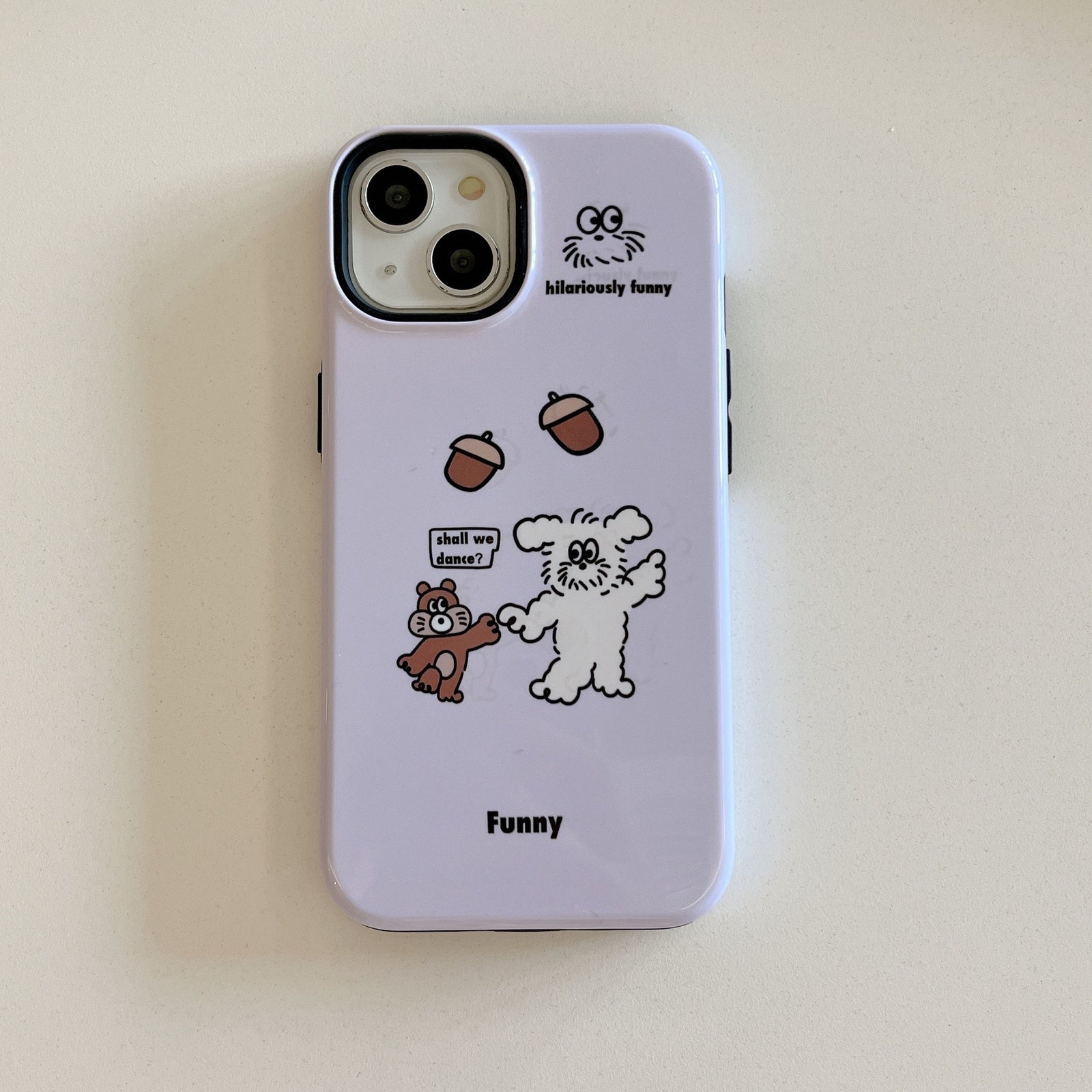 Violet Pooch Friendship Case