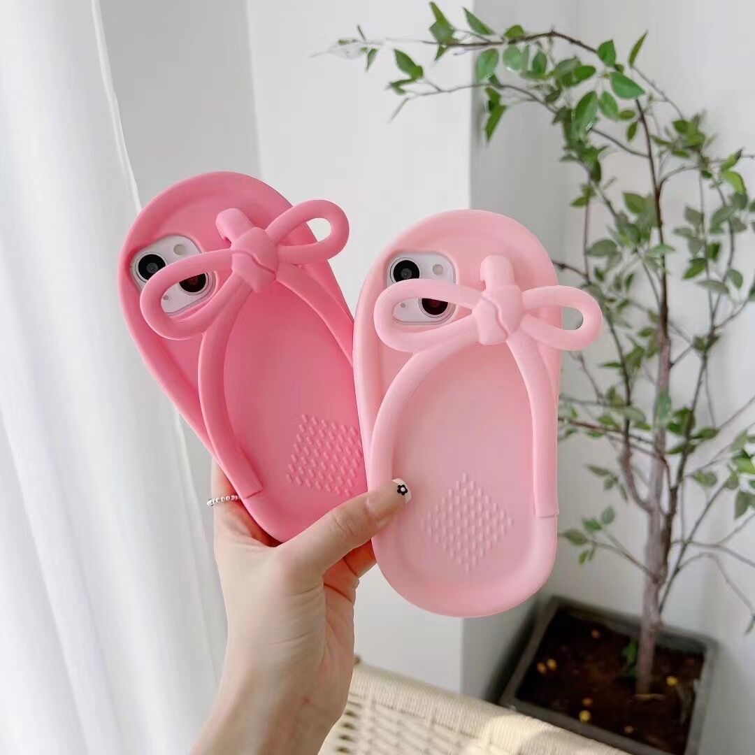 Bowknot Slippers Case