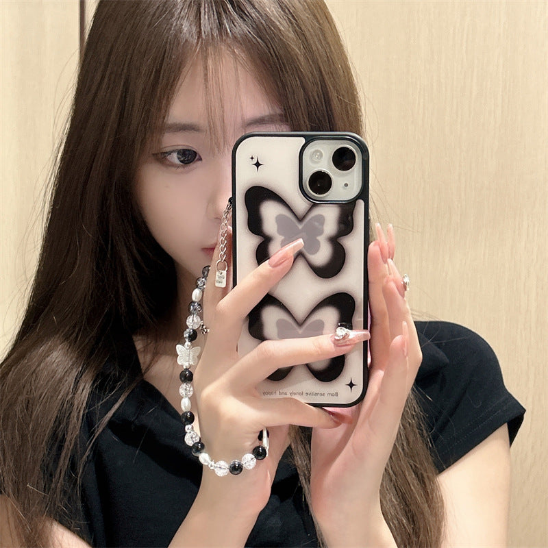 Monochrome Butterfly Case