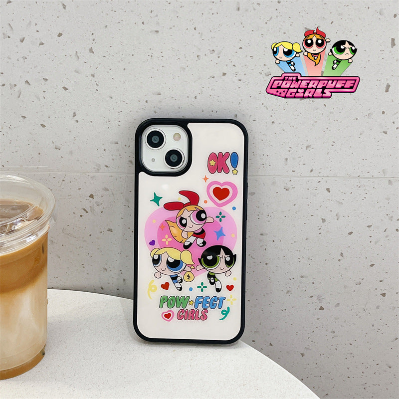 Powerpuff Girl Gradient Heart Case