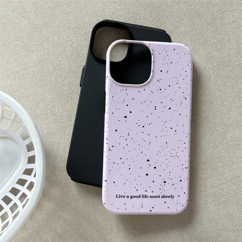 Black Heart Pink Splash Case