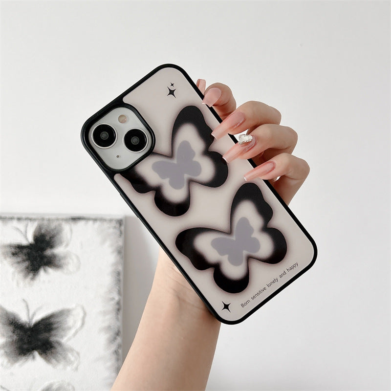 Monochrome Butterfly Case