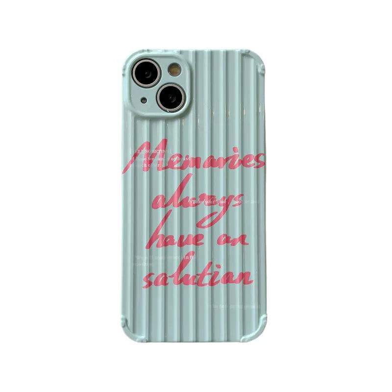 Memories Quotes Mint Case