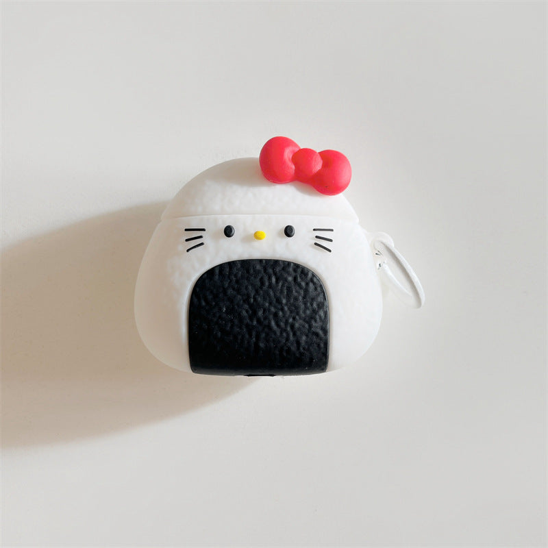 Rice Ball Steamed Bun Kitty