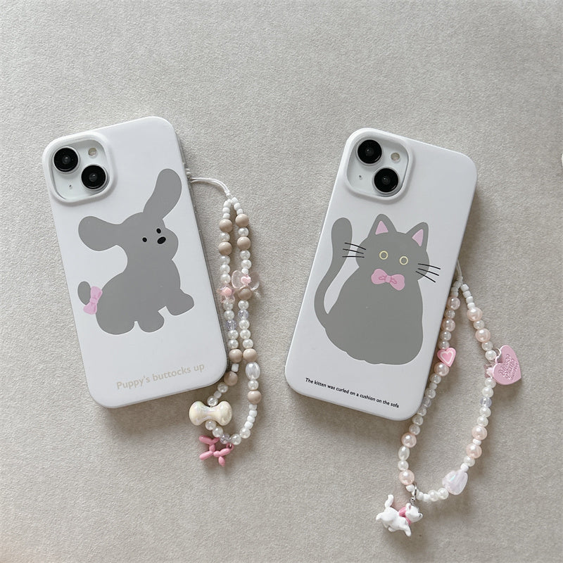 Cute Bow Pets Mirror Case