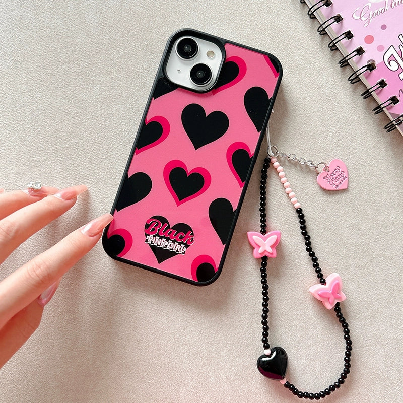 Hot Pink Layering Heart Case