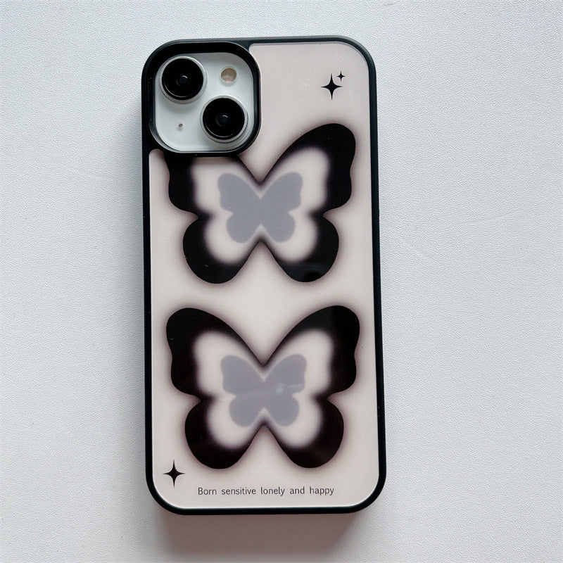 Monochrome Butterfly Case