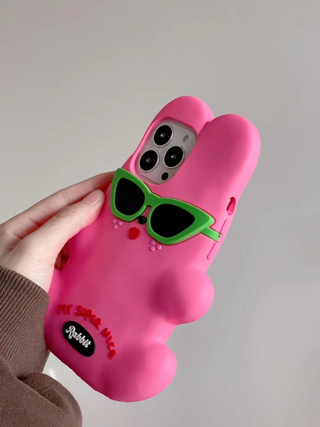 Sunglass Pink Bunny Case