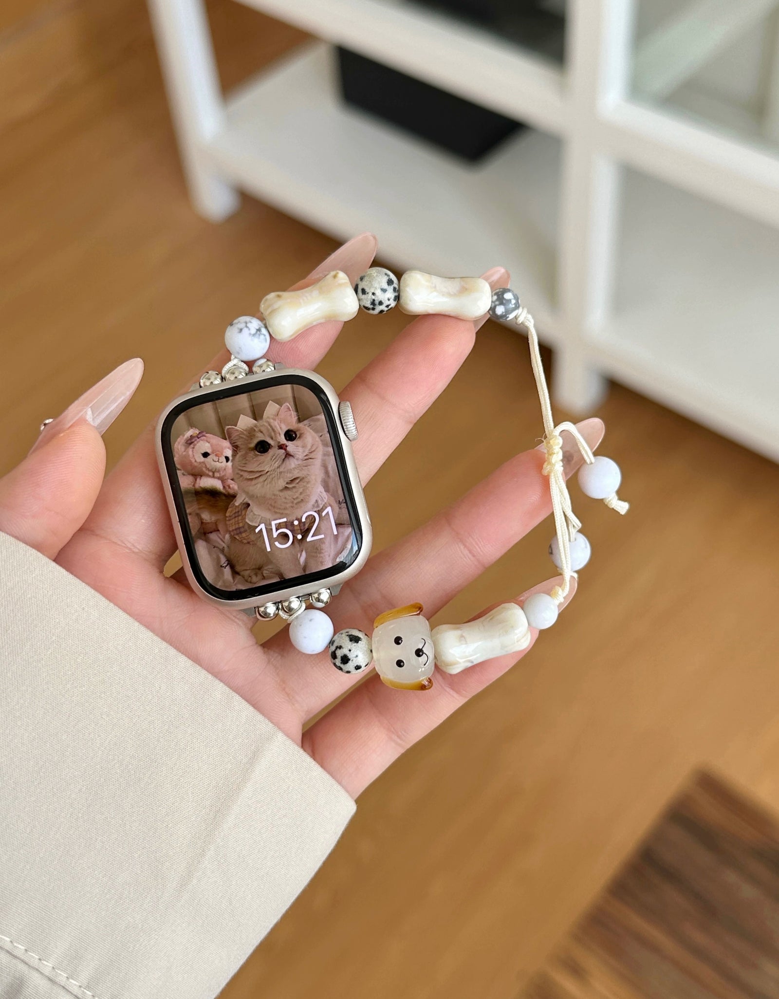 Jiji Beaded Watch Bracelet