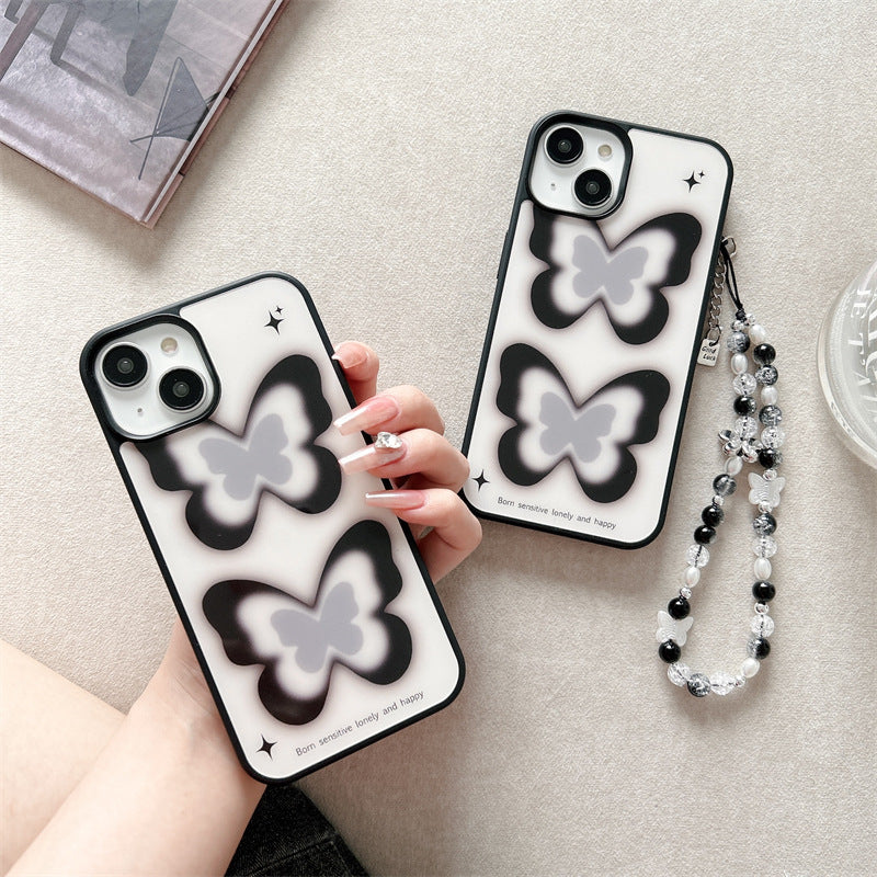 Monochrome Butterfly Case