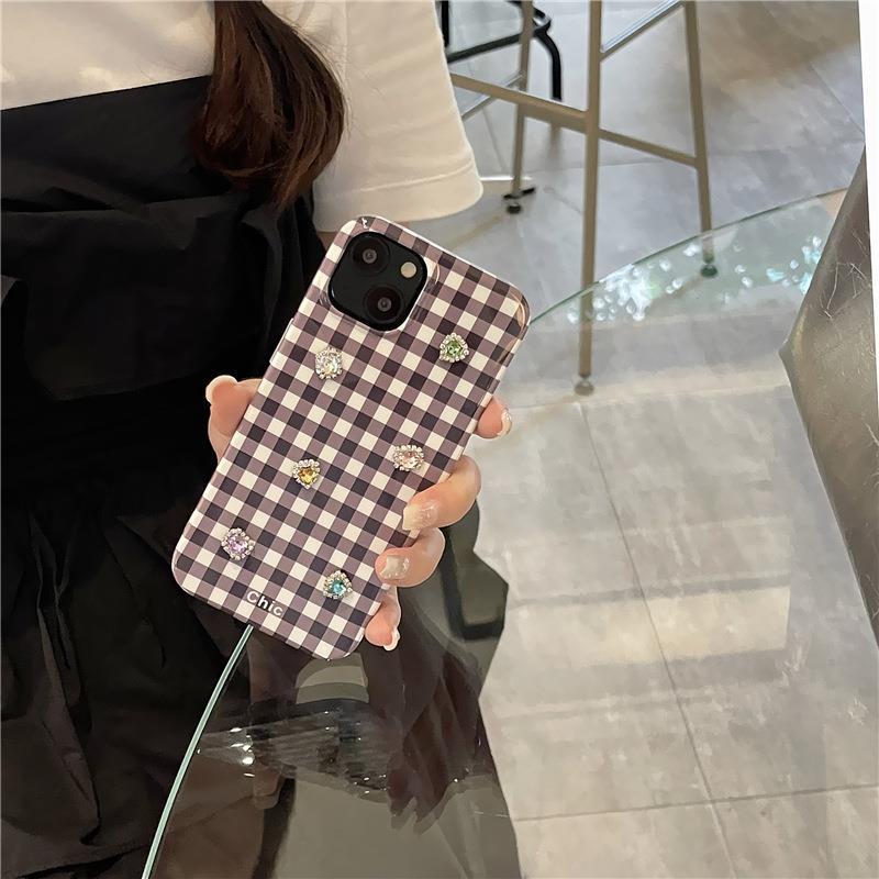 Baroque Gem Plaid Case