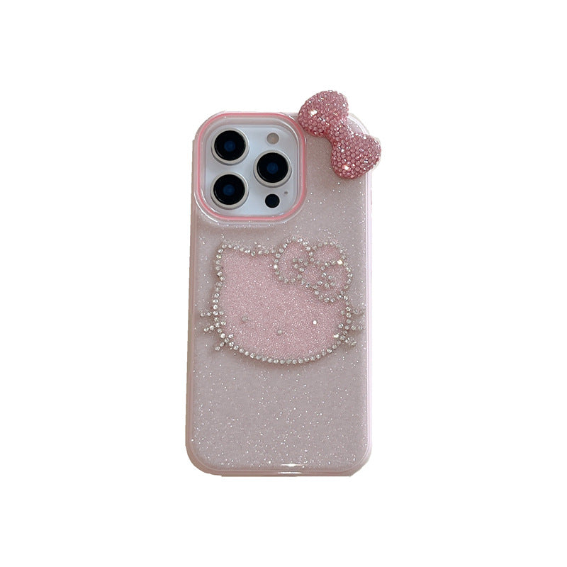 Crystal Bow Kitty Case