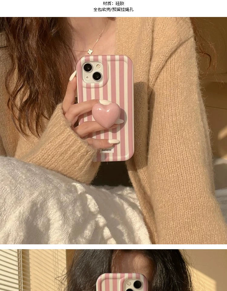 Bubble Heart Believe Case