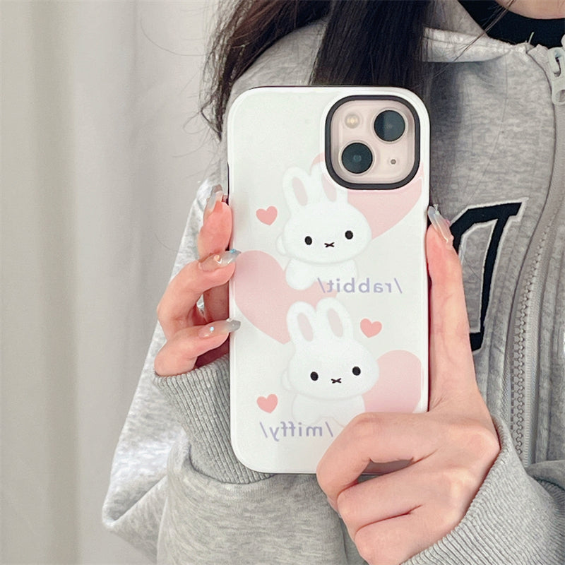 Miffy Bunny Heart White Case