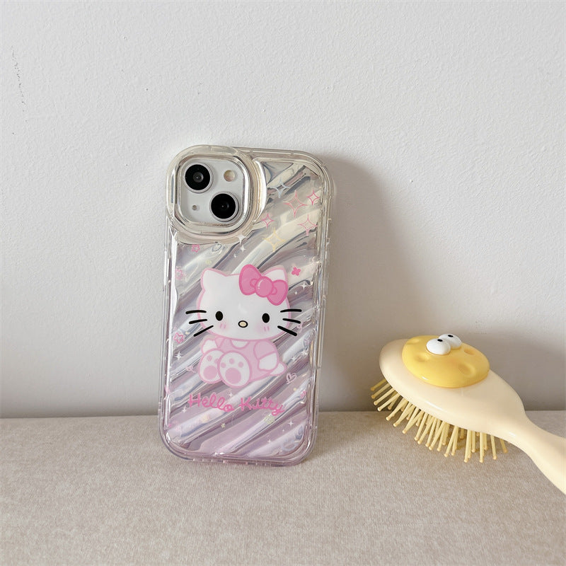 Pink Aesthetic Kitty Case