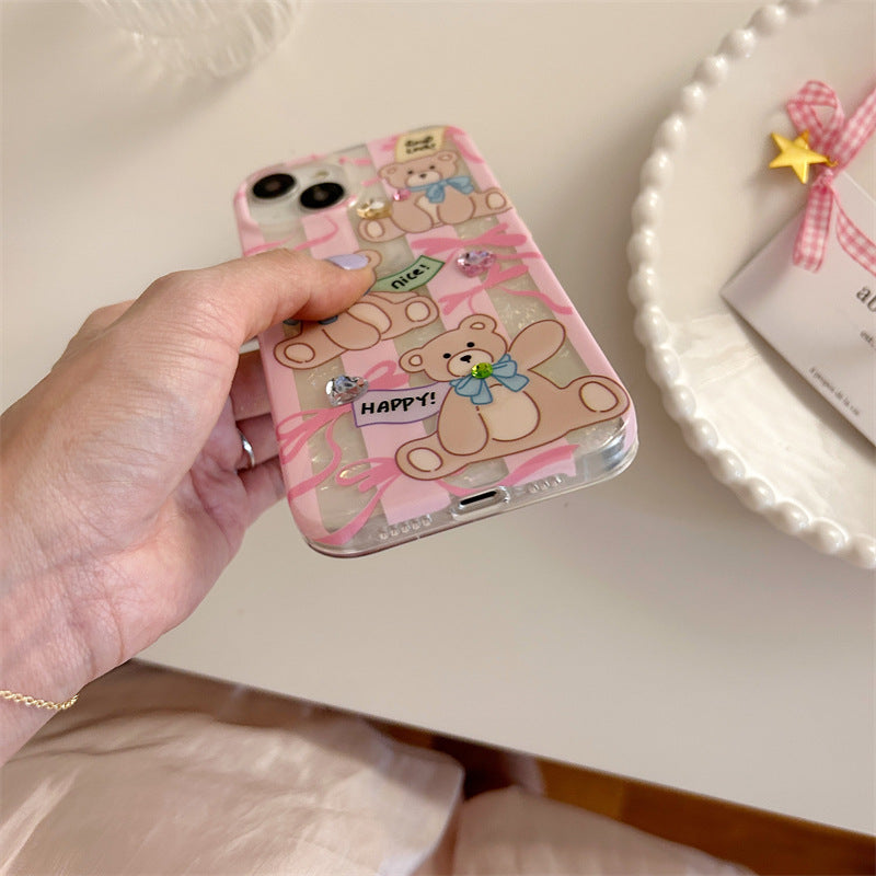 Ribbon Teddy Case