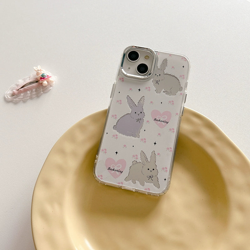 Hopping Bunny Mirror Case