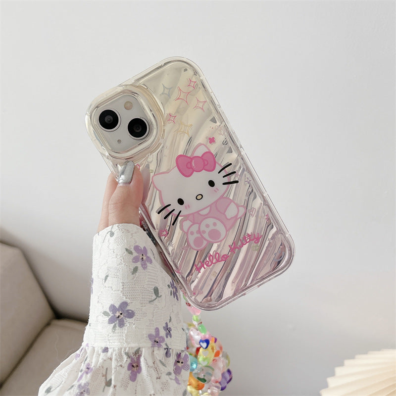 Pink Aesthetic Kitty Case