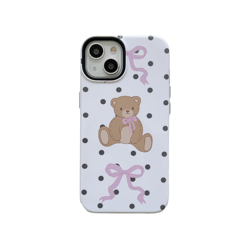 Polka Teddy Case