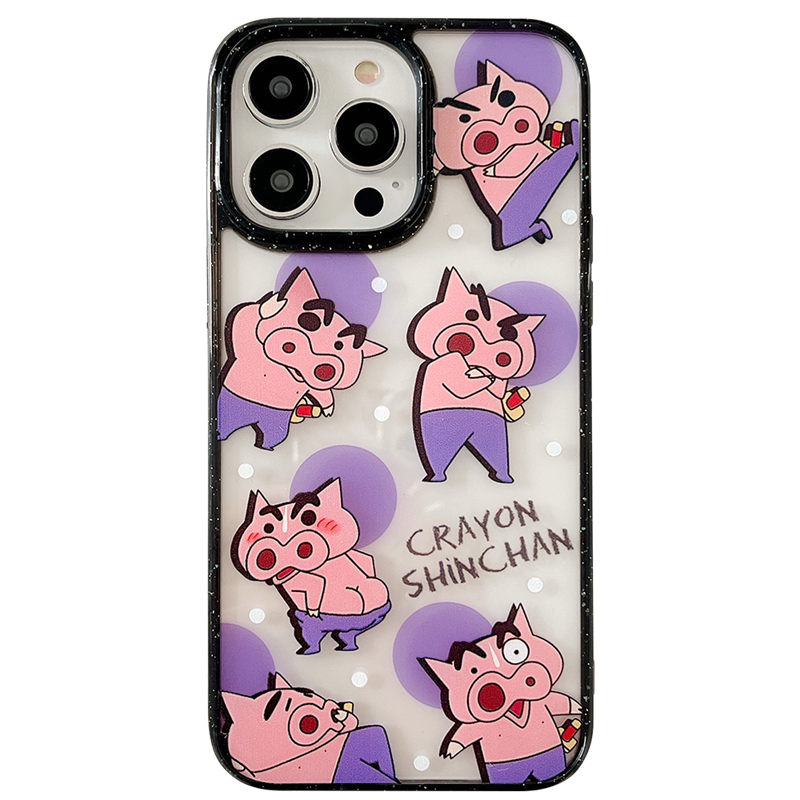 Lilac Shinchan Case