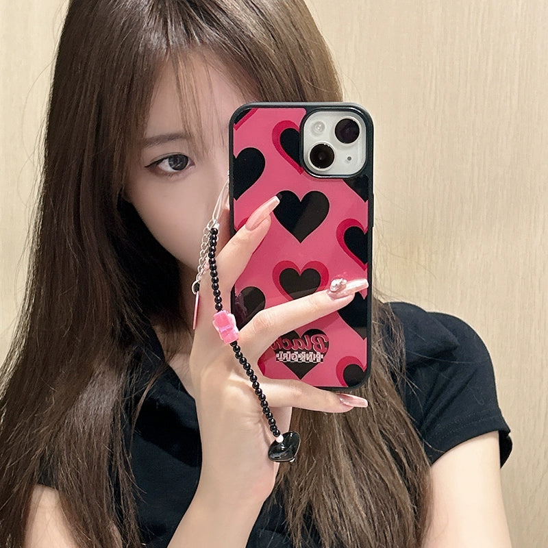 Hot Pink Layering Heart Case