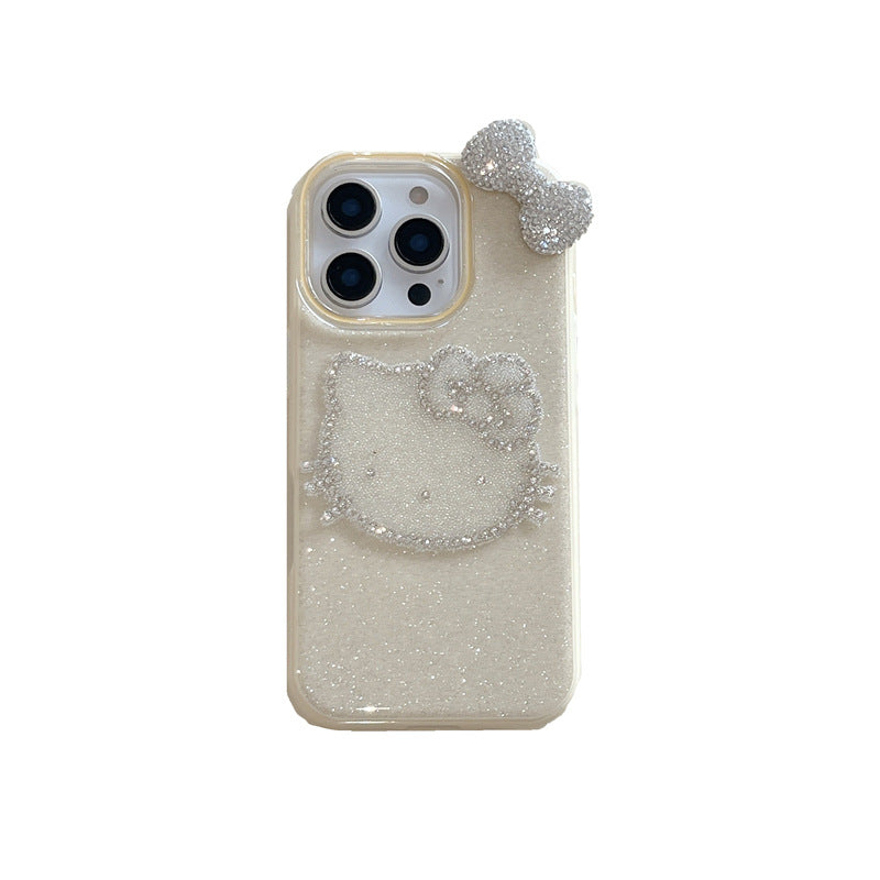 Crystal Bow Kitty Case