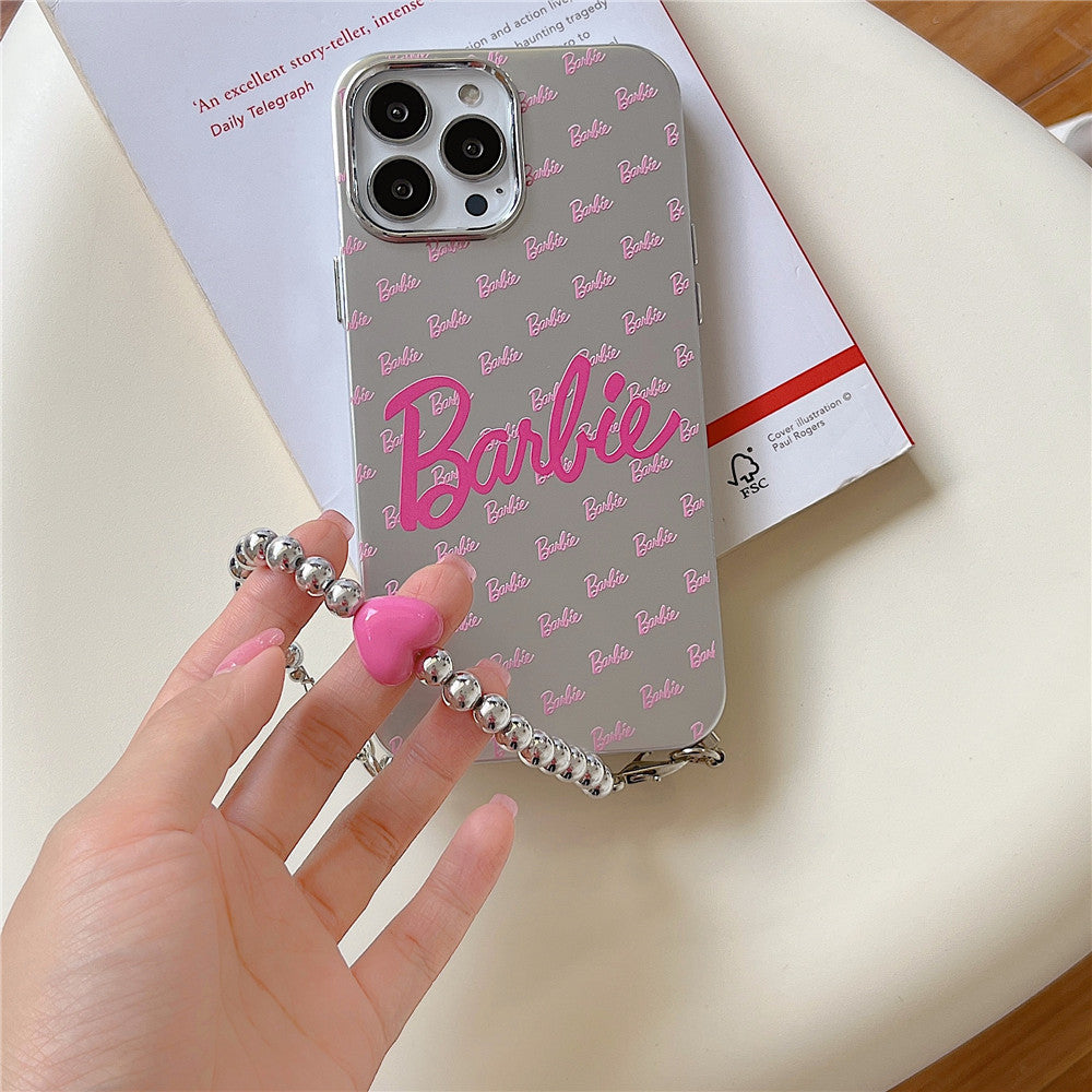 Barbie Crossbody Plated Case