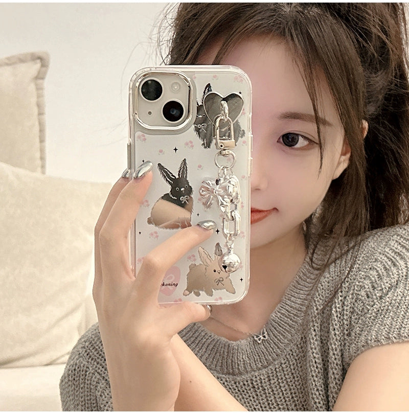 Hopping Bunny Mirror Case