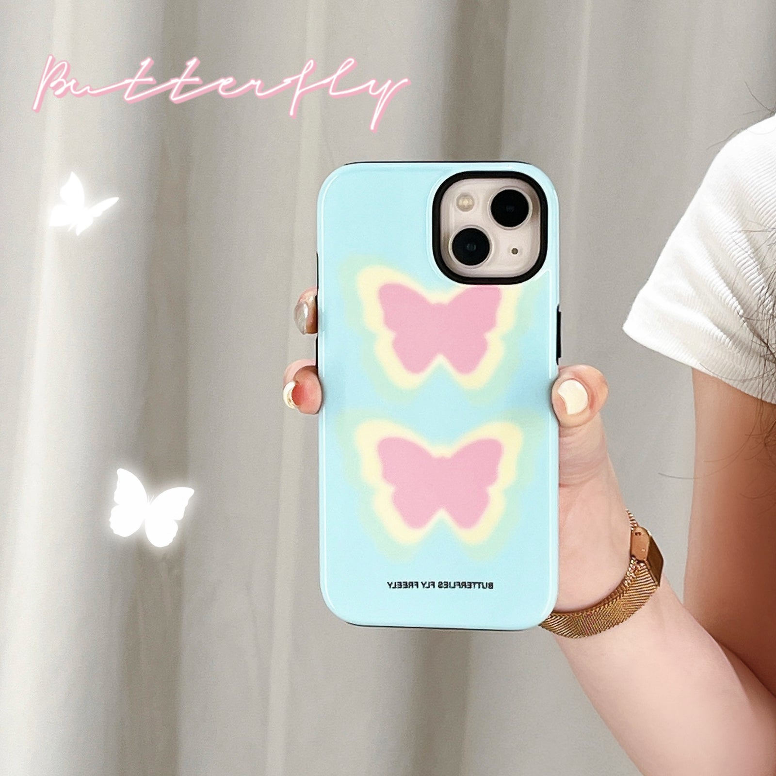 Tranquil Butterfly Fades Case