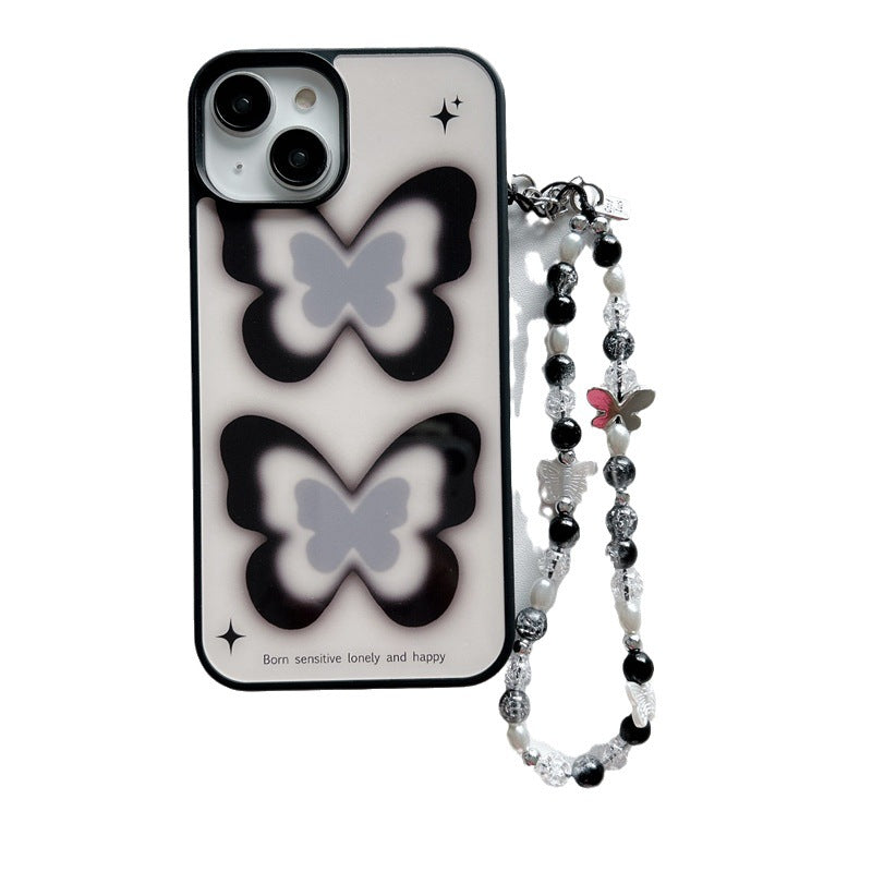 Monochrome Butterfly Case