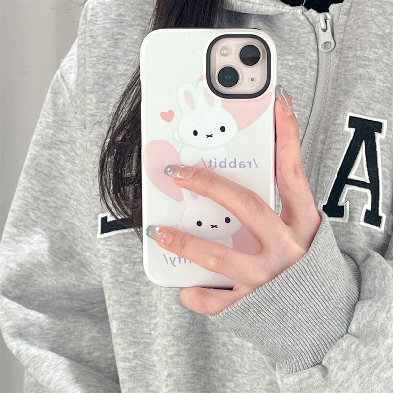 Miffy Bunny Heart White Case