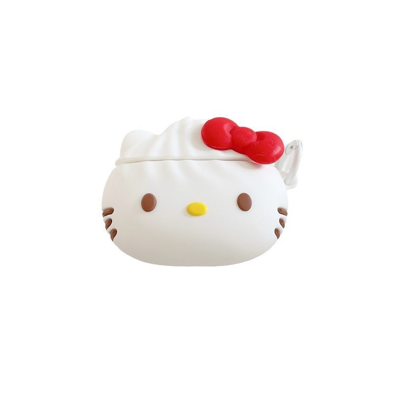 Rice Ball Steamed Bun Kitty