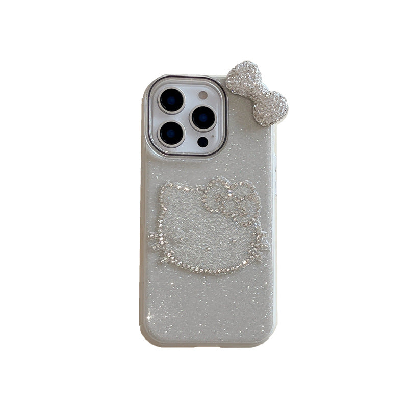 Crystal Bow Kitty Case