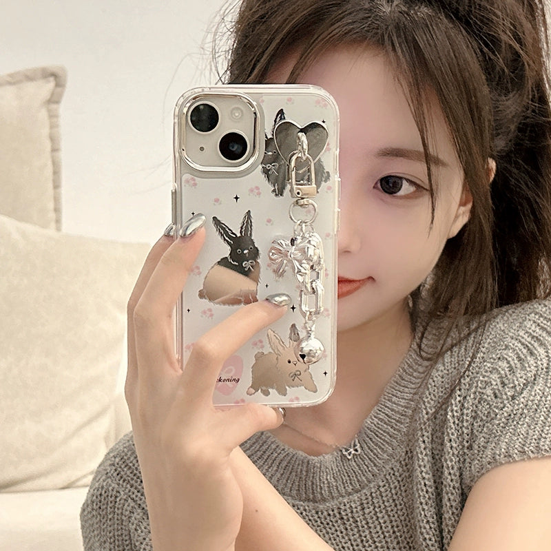 Hopping Bunny Mirror Case