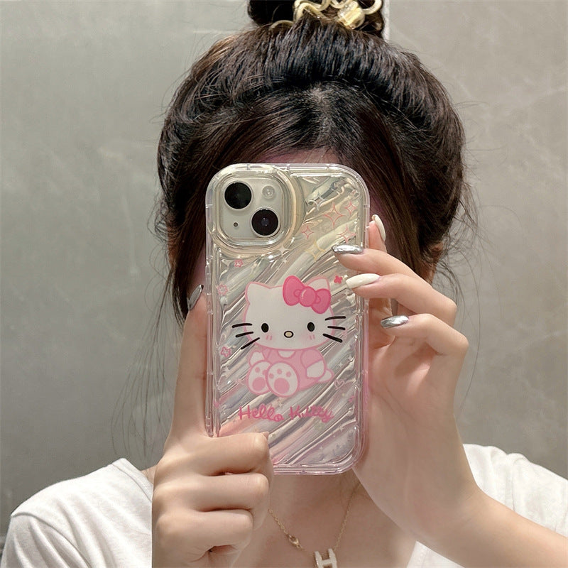 Pink Aesthetic Kitty Case