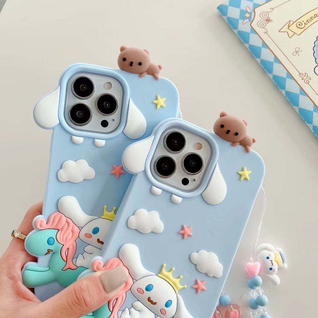 Cinamoroll On Unicorn Case