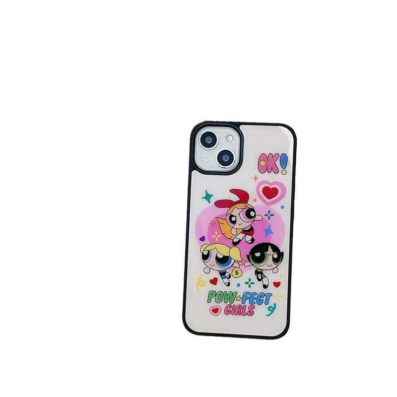 Powerpuff Girl Gradient Heart Case