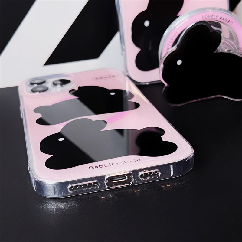 Chic Silhouette Bunny MagSafe Case