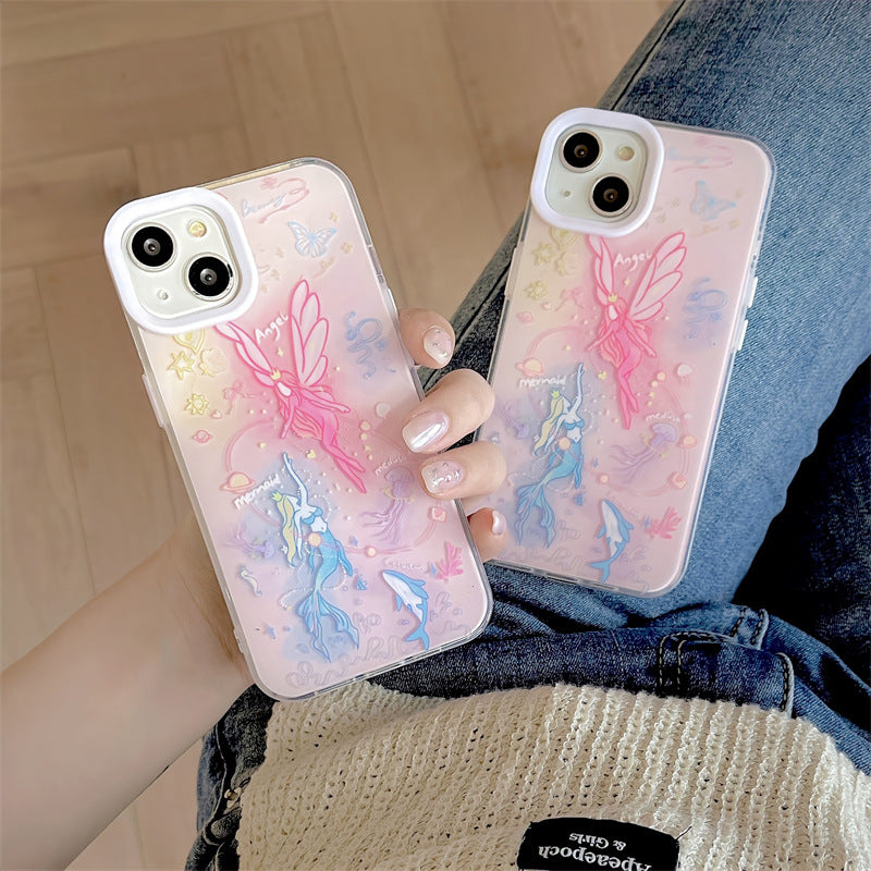 Blooming Mermaid Case