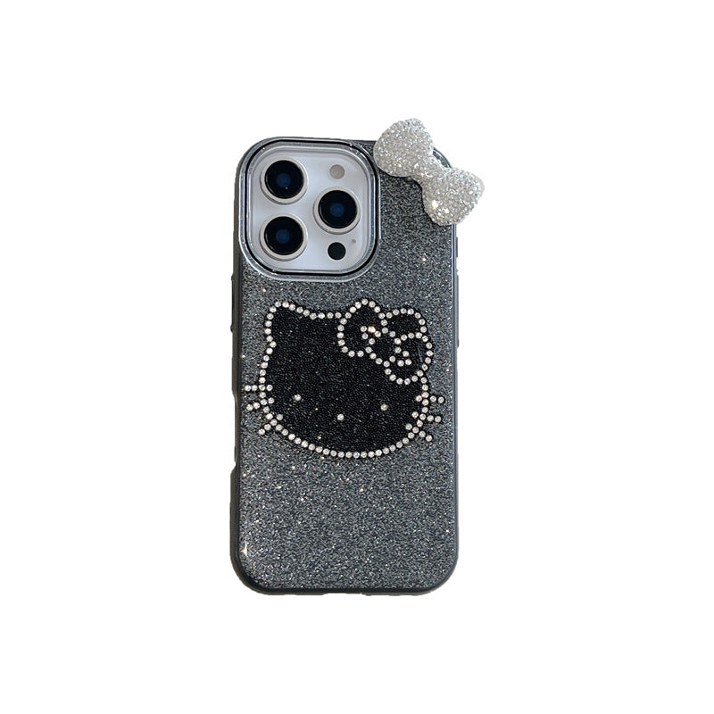 Crystal Bow Kitty Case