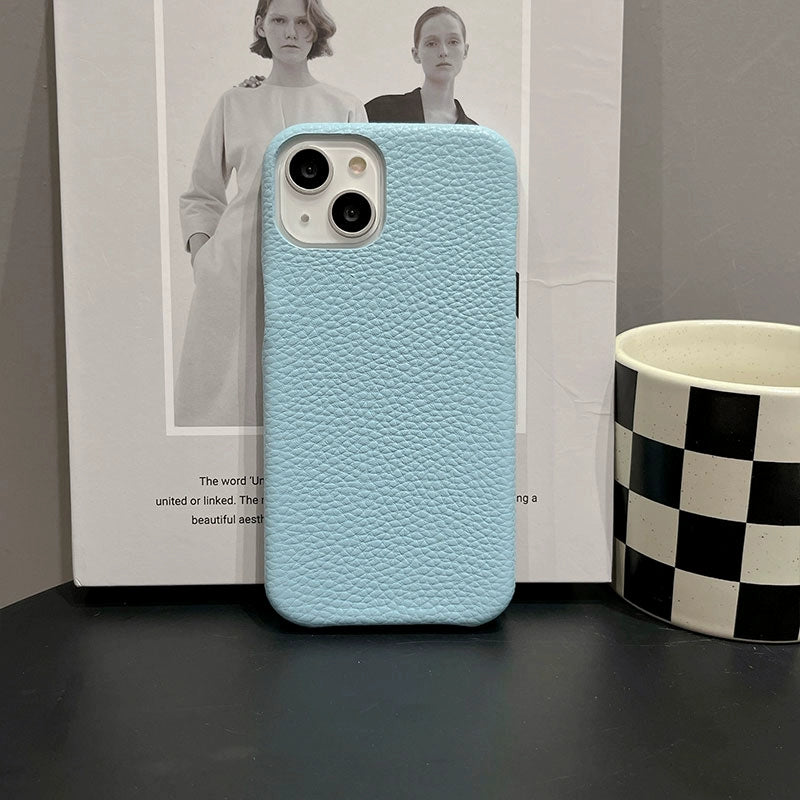 Solid Pastel PU Case