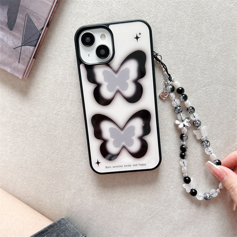 Monochrome Butterfly Case