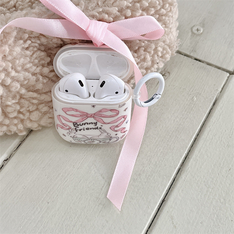 Tea Cup Bunny AirPods Case