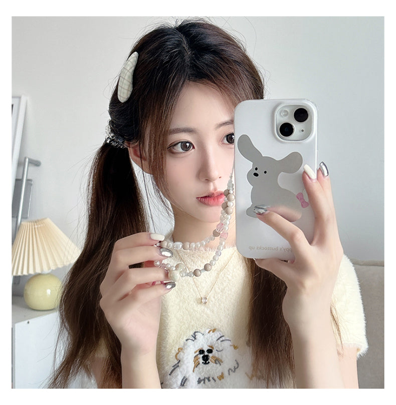 Cute Bow Pets Mirror Case