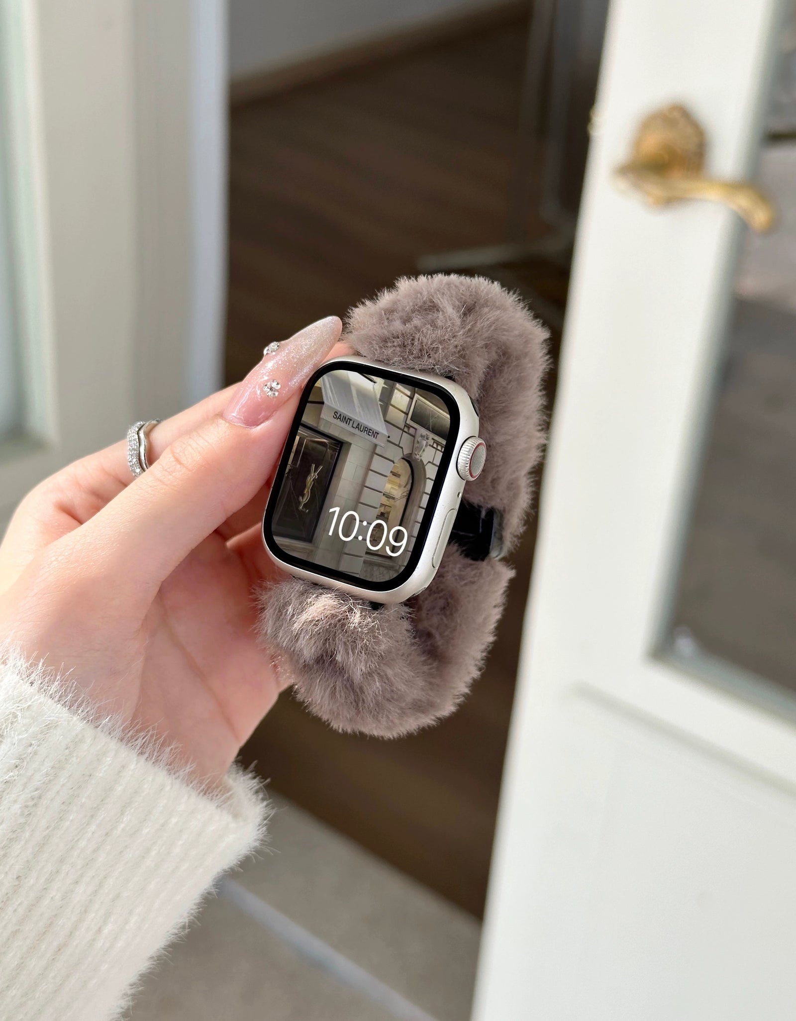 Adorable Faux Fur Watch Strap